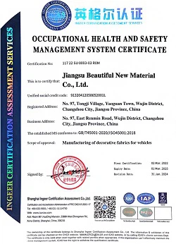 ISO45001 Certification